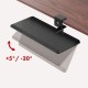 Maclean under-desk keyboard holder, max. load 5kg, horizontal and vertical reg., black, MC-108 B