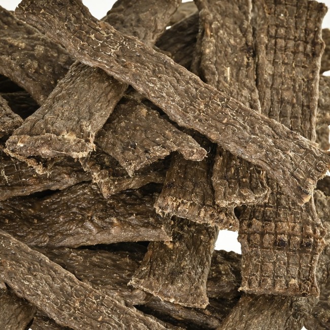 PETITTO Dried meat strips Game with hemp - dog treat - 400g PETITTO Dried meat strips Game with hemp - dog treat - 400g