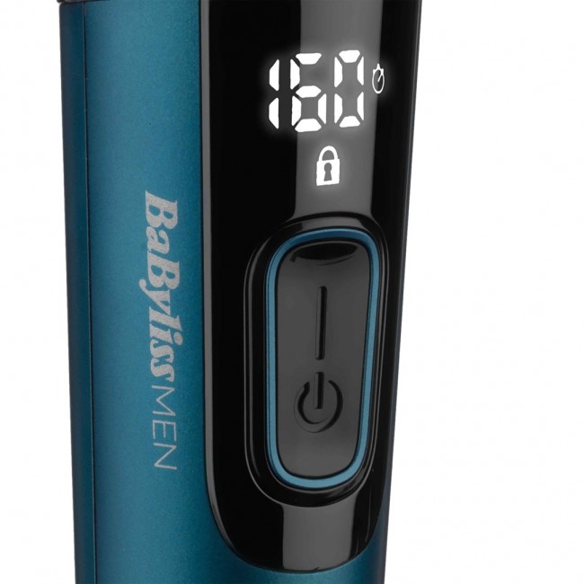 BaByliss Japanese Steel Digital Hair Clipper Black, Teal 45 Lithium-Ion (Li-Ion) BaByliss Japanese Steel Digital Hair Clipper Black, Teal 45 Lithium-Ion (Li-Ion)
