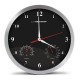 Esperanza Washington Black Mechanical Wall Clock Round Black Esperanza Washington Black Mechanical Wall Clock Round Black