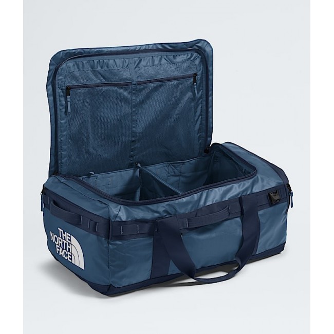 The North Face Base Camp Voyager duffel bag 62 L Recycled plastic, Thermoplastic polyurethane (TPU) Blue
