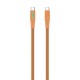 Havit CB6254 - USB Type C to USB Type C charging cable, 1 m (orange)