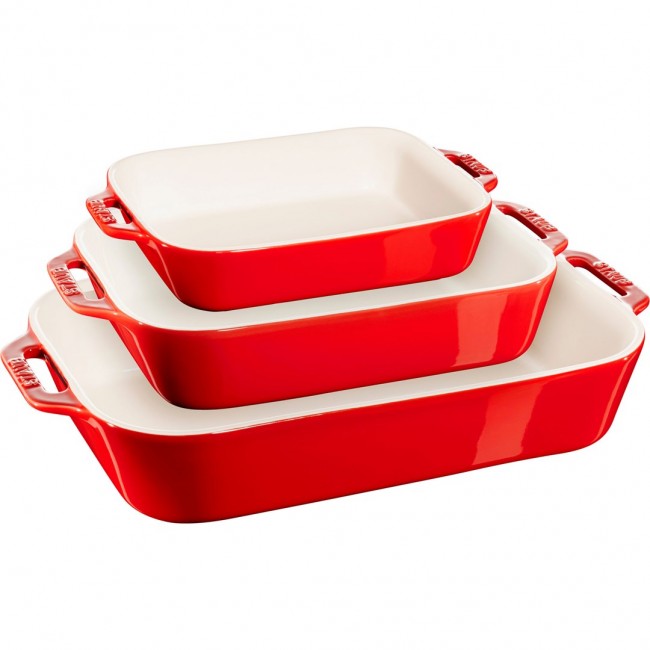 ZWILLING STAUB Ceramics Rectangular Ceramic Baking set