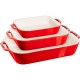 ZWILLING STAUB Ceramics Rectangular Ceramic Baking set