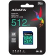 ADATA Premier Pro 512 GB SDXC UHS-I Class 10 ADATA Premier Pro 512 GB SDXC UHS-I Class 10