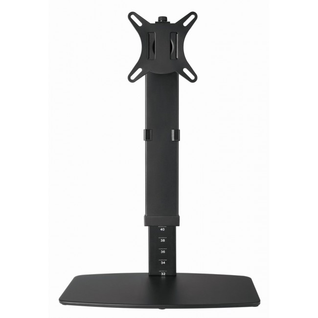 Gembird MS-D1ST-02 Height adjustable full-motion monitor desk stand, 17