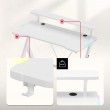 Huzaro Hero 1.9 RGB White Gaming Desk Huzaro Hero 1.9 RGB White Gaming Desk