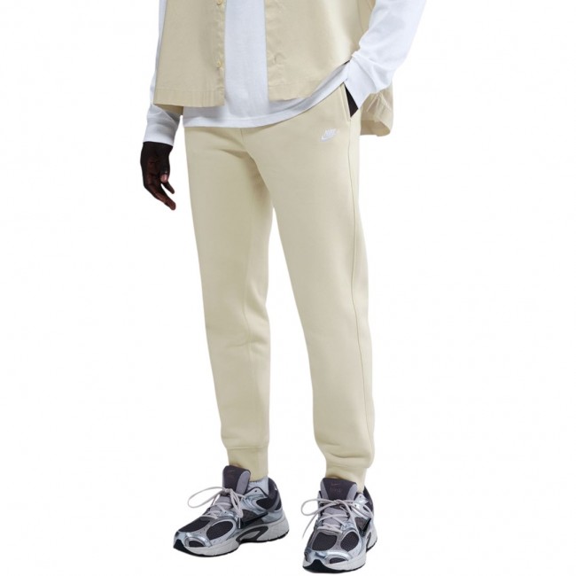 Spodnie męskie Nike Club BB Jogger kremowe FN3787 229 S
