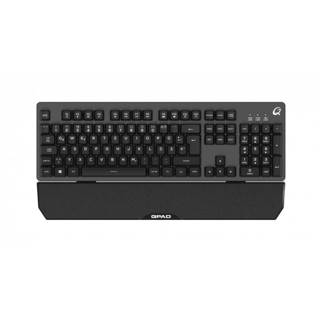 QPAD MK-40 keyboard Gaming USB QWERTZ German Black QPAD MK-40 keyboard Gaming USB QWERTZ German Black
