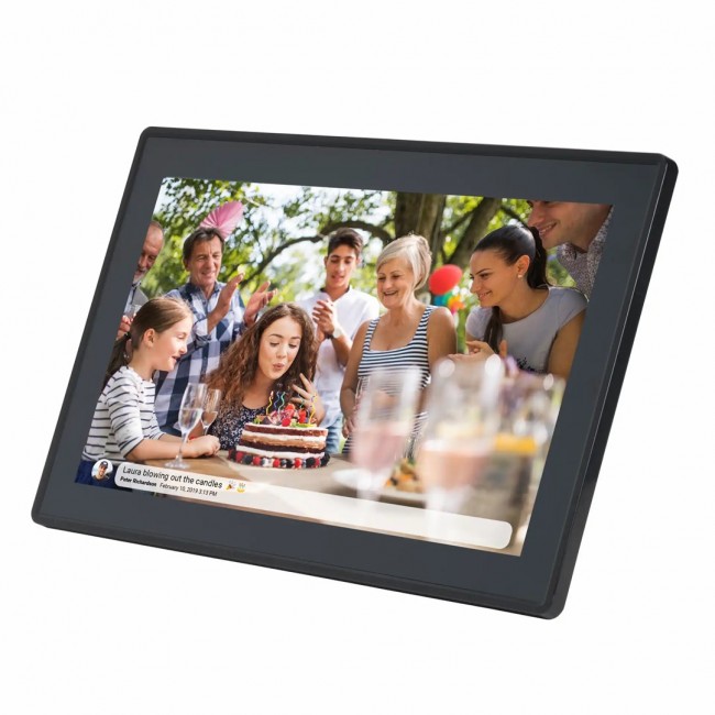 Denver PFF-1515B digital photo frame Black 39.6 cm (15.6