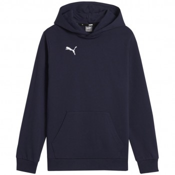 Puma Team Goal Casuals Hoddy Sweatshirt navy blue 658619 06 152cm