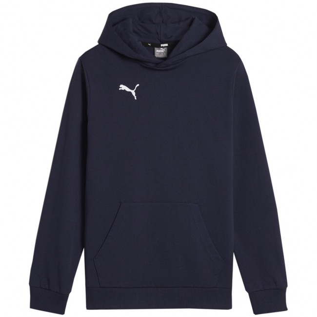 Puma Team Goal Casuals Hoddy Sweatshirt navy blue 658619 06 152cm