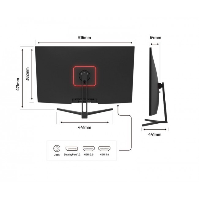 JAPANNEXT JN-V315UHDR computer monitor 80 cm (31.5