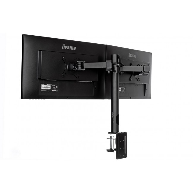 Desk mount with adjustable arm