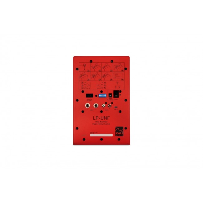 Kali Audio LP-UNF-R - a pair of Bluetooth monitor speakers (red) Kali Audio LP-UNF-R - a pair of Bluetooth monitor speakers (red)