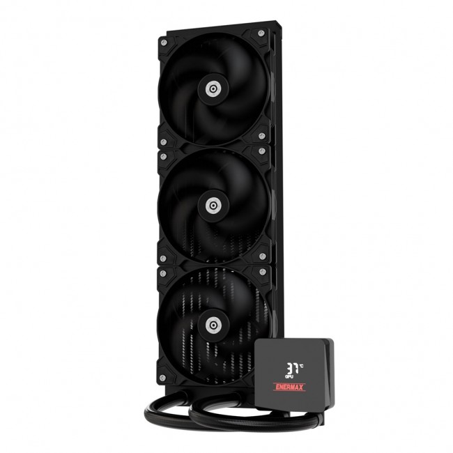 Enermax ELC-LMIV360-SF computer cooling system Processor Liquid cooling kit 12 cm Black