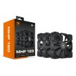 COUGAR Case Fan MHP 120, Black, 3-pack