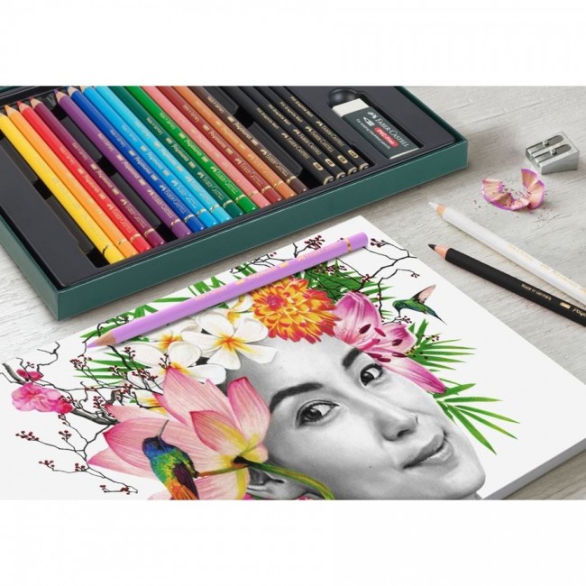 Faber-Castell Polychromos & Pitt Graphite Matt Set Multicolour 21 pc(s) Faber-Castell Polychromos & Pitt Graphite Matt Set Multicolour 21 pc(s)