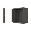 Lanberg WF03-5312-10B rack cabinet 12U Wall mounted rack Black