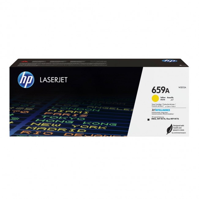 HP LaserJet 659A Yellow Original Toner Cartridge