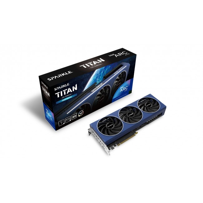 Sparkle Intel Arc A770 TITAN 16 GB GDDR6 graphics card Sparkle Intel Arc A770 TITAN 16 GB GDDR6 graphics card