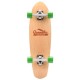 Meteor Cannabis green-brown-orange skateboard 22595 Meteor Cannabis green-brown-orange skateboard 22595