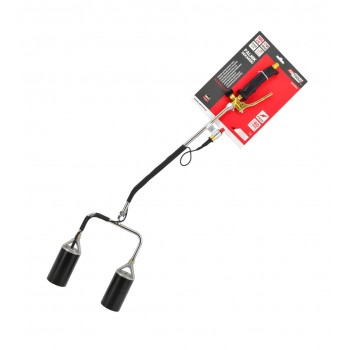 AW LONG ROOFING TORCH WITH TWO NOZZLES - PIEZO