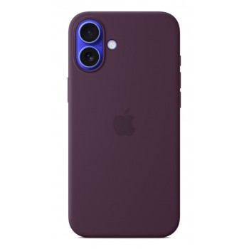 Apple iPhone 16 Plus Silicone Case with MagSafe - Plum