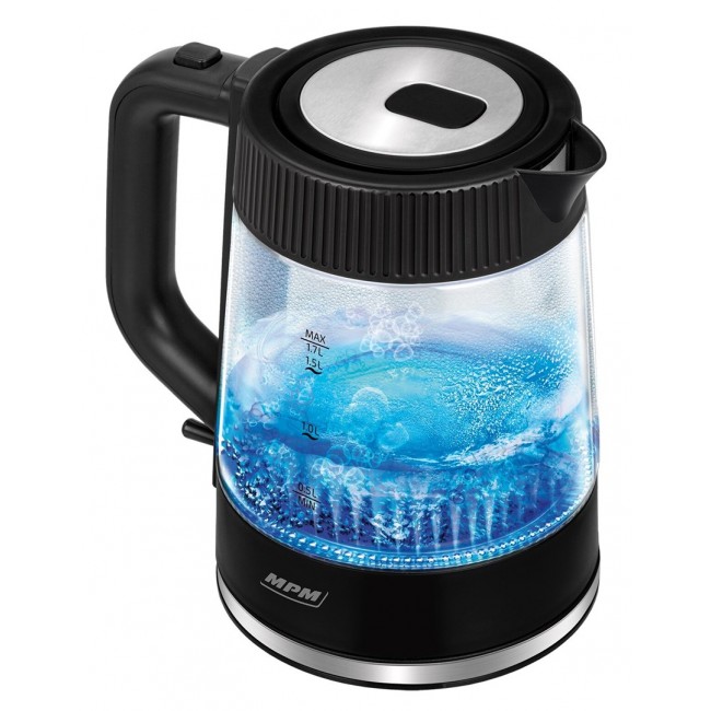 CORDLESS GLASS KETTLE MPM MCZ-117 CORDLESS GLASS KETTLE MPM MCZ-117