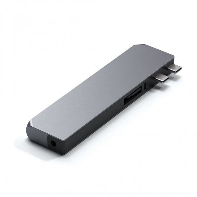 Satechi ST-UCPHMXM laptop dock/port replicator 2 x USB 3.2 Gen 2 (3.1 Gen 2) Type-C Grey