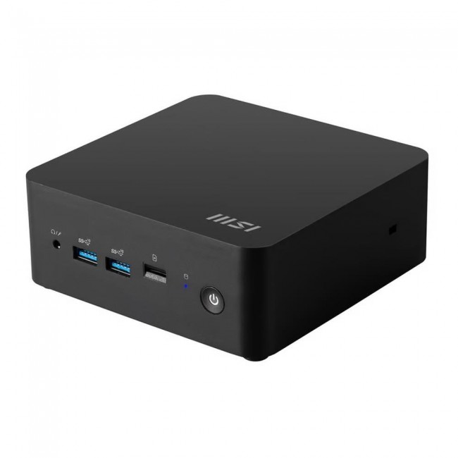 MSI Cubi NUC 1M-002EU Intel Core 5 120U 8 GB DDR5-SDRAM 512 GB SSD Windows 11 Pro Mini PC Black MSI Cubi NUC 1M-002EU Intel Core 5 120U 8 GB DDR5-SDRAM 512 GB SSD Windows 11 Pro Mini PC Black