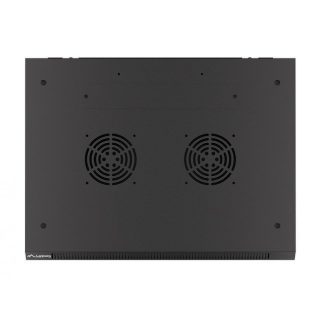Lanberg WF01-6409-00B rack cabinet 9U Wall mounted rack Black