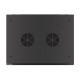 Lanberg WF01-6409-00B rack cabinet 9U Wall mounted rack Black