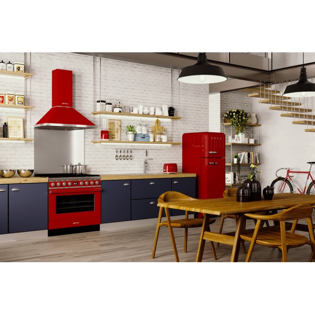 Smeg 50's Style Toaster TSF01RDEU Red