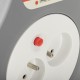 Montis Przed u acz domowy zwijany 10m MT189 2 AC outlet(s)