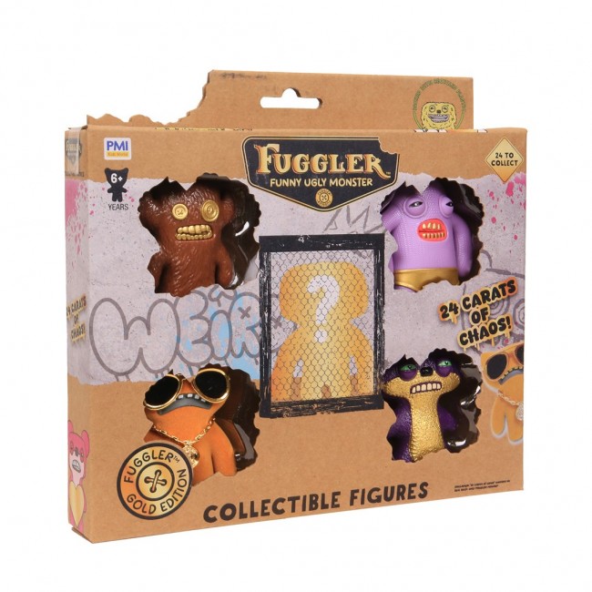 FUGGLER S3 GOLD EDITION FIGURES - 5 PACK DELUXE BOX (ASSORTMENT) FUGGLER S3 GOLD EDITION FIGURES - 5 PACK DELUXE BOX (ASSORTMENT)