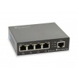 LevelOne 5-Port Gigabit PoE Switch, 802.3at/af PoE, 4 PoE Outputs, 60W