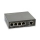 LevelOne 5-Port Gigabit PoE Switch, 802.3at/af PoE, 4 PoE Outputs, 60W LevelOne 5-Port Gigabit PoE Switch, 802.3at/af PoE, 4 PoE Outputs, 60W