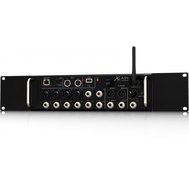Behringer XR12 audio mixer 12 channels Black