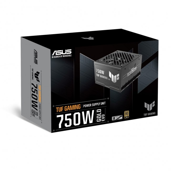 ASUS TUF-GAMING-750G-EVO power supply unit 750 W 20+4 pin ATX ATX Black ASUS TUF-GAMING-750G-EVO power supply unit 750 W 20+4 pin ATX ATX Black
