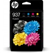 HP 937 Schwarz+Dreifarbig Tintenpatrone