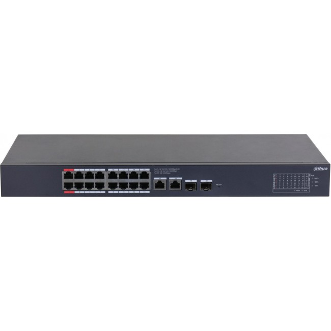 Dahua Technology CS4220-16GT-135 network switch Managed L2 Gigabit Ethernet (10/100/1000) Power over Ethernet (PoE) Black