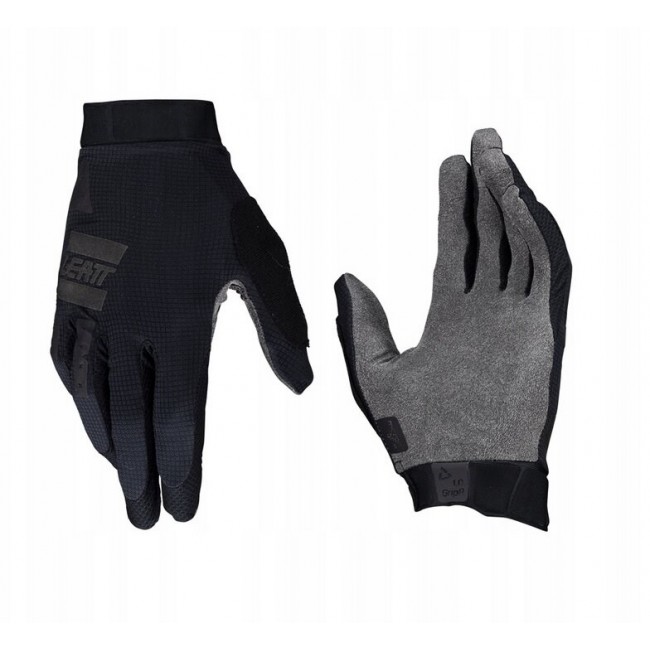 LEATT Glove MTB 1.0 GripR Cycling Gloves Size L, Black LEATT Glove MTB 1.0 GripR Cycling Gloves Size L, Black
