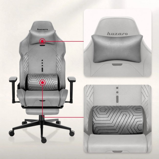 Huzaro Force 8.1 Grey Gaming Chair