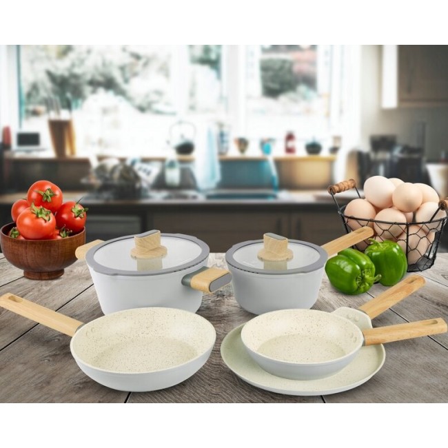 Westinghouse WCCS205307A aluminium cookware set, 7 pieces Westinghouse WCCS205307A aluminium cookware set, 7 pieces