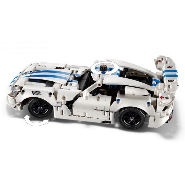 LEGO TECHNIC 42234 Dodge Viper GTS-R Sports Car