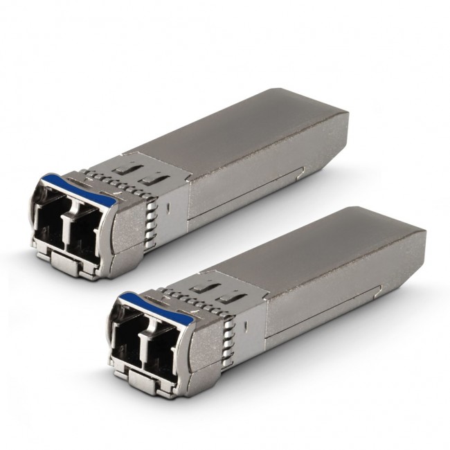 Extralink SFP+ 10G 2-pack | Modu SFP+ | 10Gbps, LC/UPC, 1310nm, 2km, single mode, DOM (EX.35917) network transceiver module