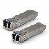 Extralink SFP+ 10G 2-pack | Modu SFP+ | 10Gbps, LC/UPC, 1310nm, 2km, single mode, DOM (EX.35917) network transceiver module