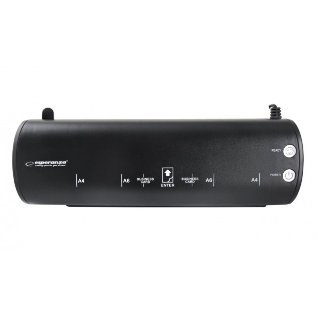Esperanza EFL004 Hot / cold laminator 250 mm/min Black