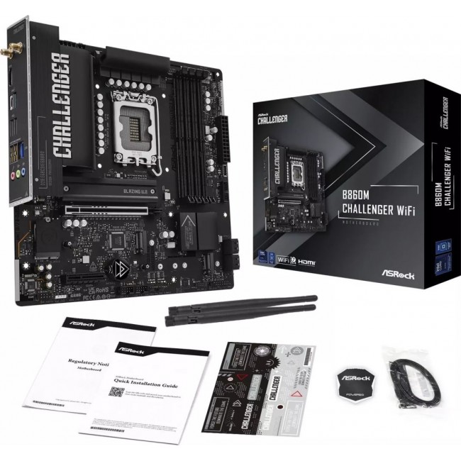 Asrock B860M CHALLENGER WIFI motherboard